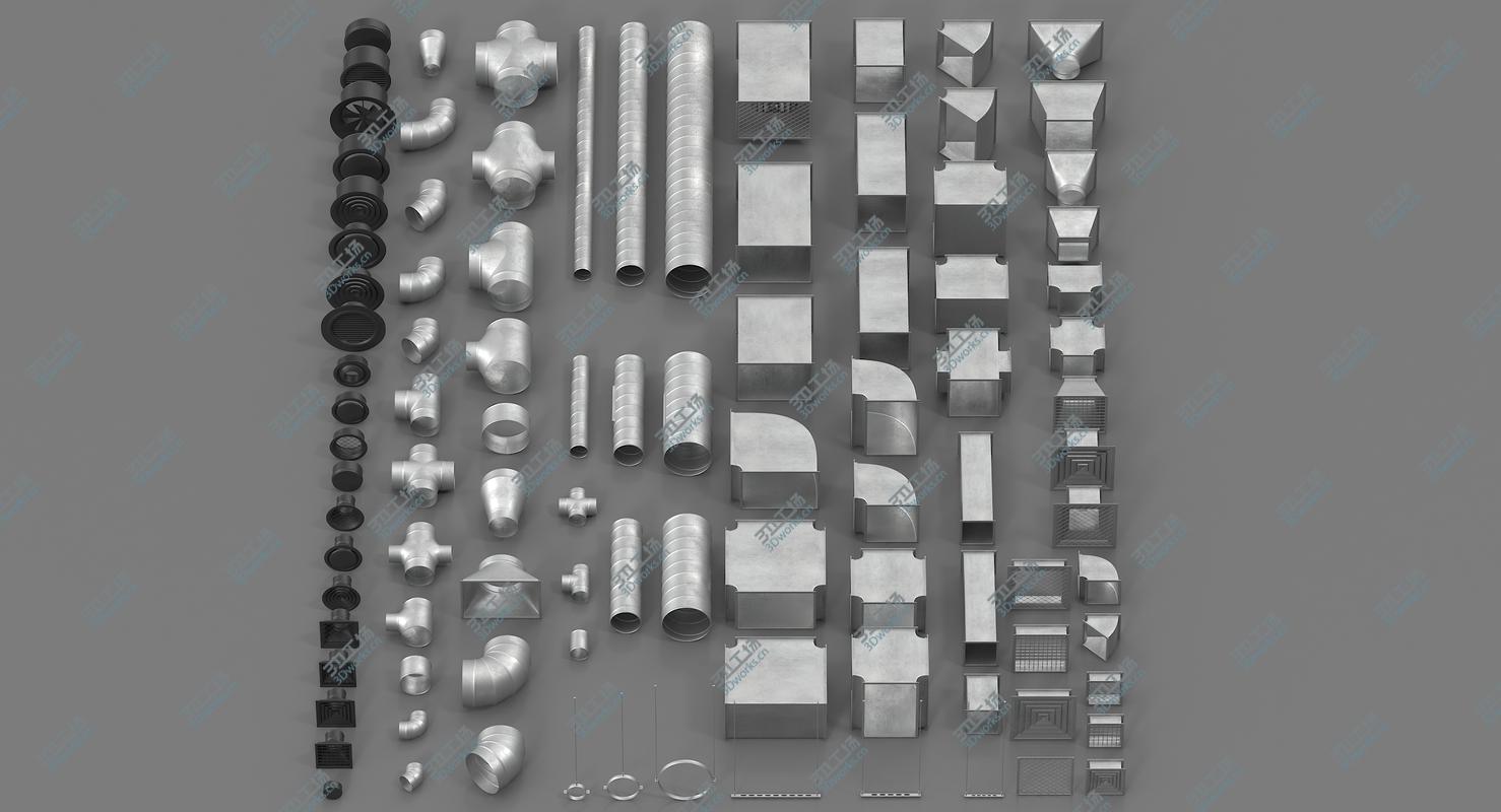 images/goods_img/202104092/3D Ceiling Ventilation Elements Collection model/3.jpg